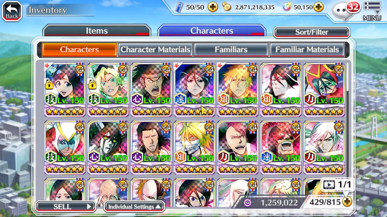 Bleach: Brave Souls Accounts [GLOBAL]50K Orb|Giselle,Candice TYBW26,Rukia,Ichig image 13