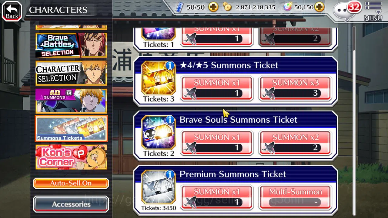 Bleach: Brave Souls Accounts [GLOBAL]50K Orb|Giselle,Candice TYBW26,Rukia,Ichig image 4
