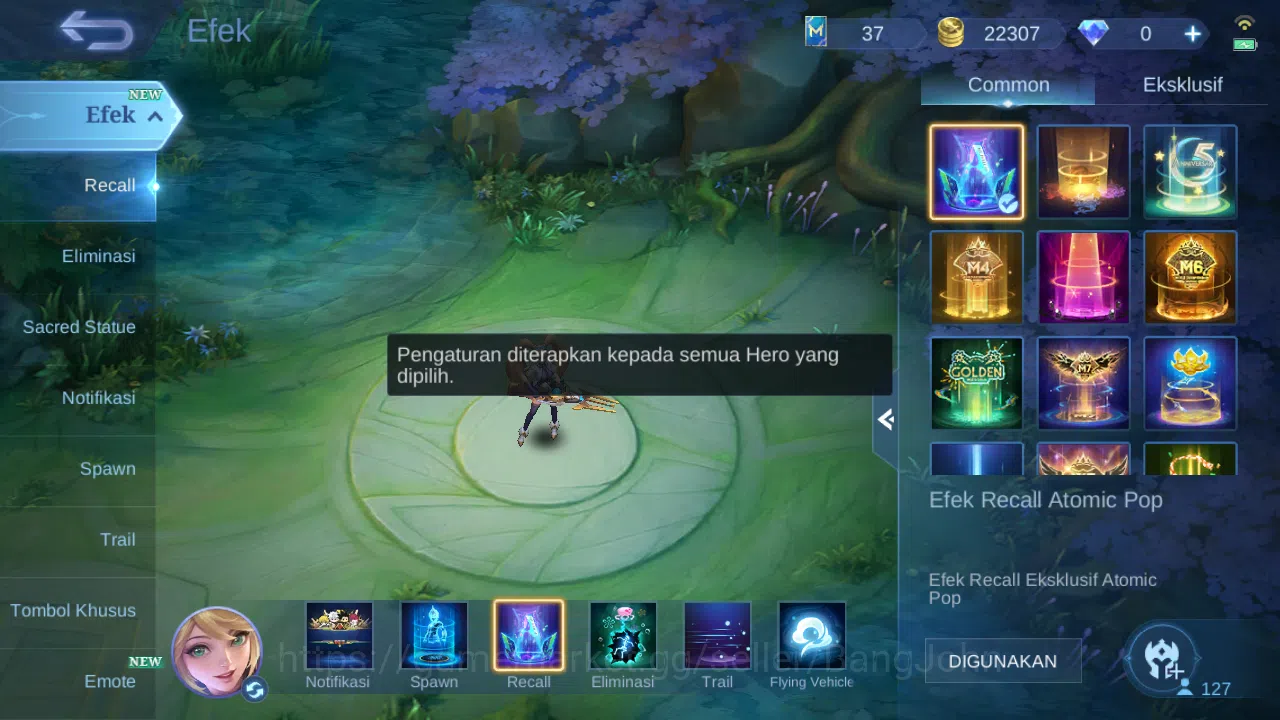 Mobile Legends: Bang Bang Accounts Hero 127 Skin 196 | CC Nata | Lightborn Fanny, Gra image 13
