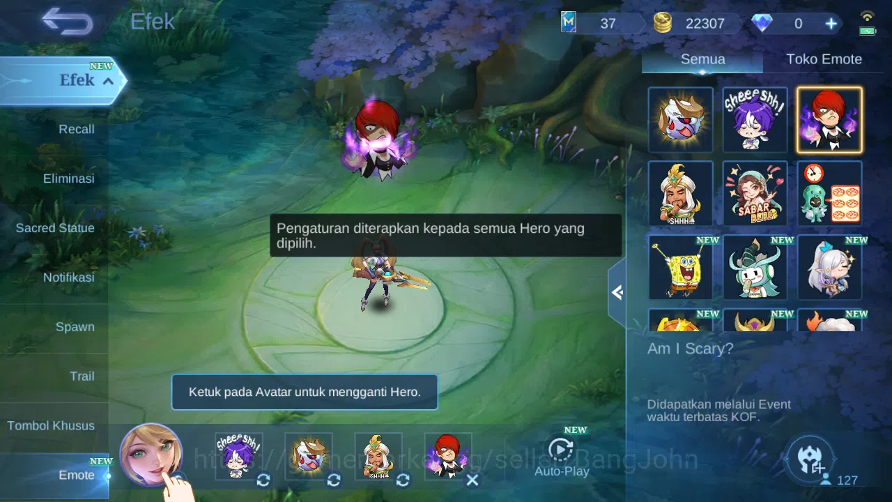 Mobile Legends: Bang Bang Accounts Hero 127 Skin 196 | CC Nata | Lightborn Fanny, Gra image 14