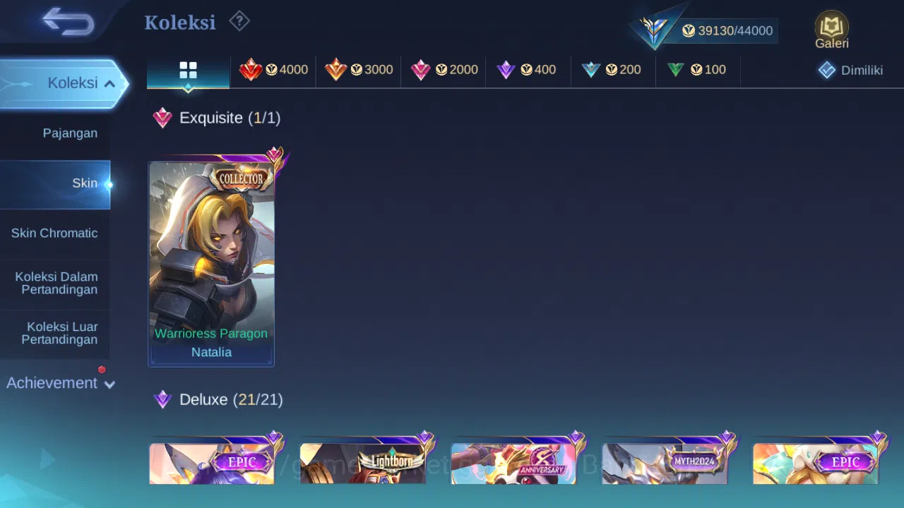 Mobile Legends: Bang Bang Accounts Hero 127 Skin 196 | CC Nata | Lightborn Fanny, Gra image 2