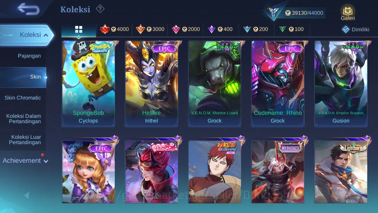 Mobile Legends: Bang Bang Accounts Hero 127 Skin 196 | CC Nata | Lightborn Fanny, Gra image 5
