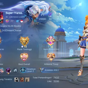 Mobile Legends: Bang Bang Others Hero 127 Skin 196 | CC Nata | Lightborn Fanny, Gra image 1