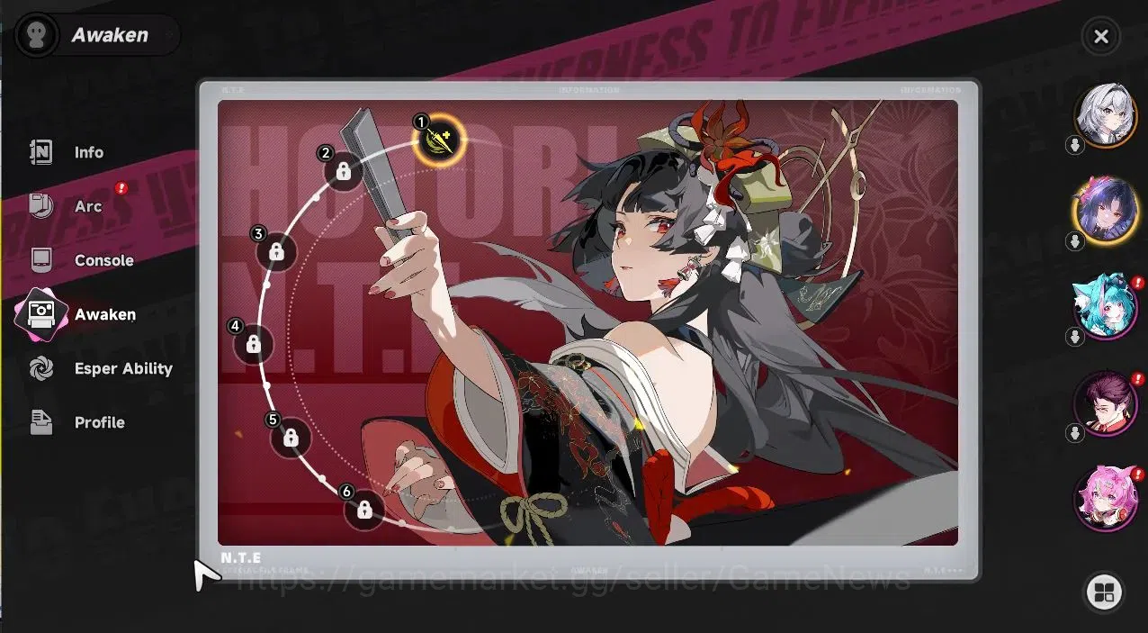 Neverness to Everness Accounts Global NA |HL 3| 1 SSR Limited HotoriA1+Skin +1 S- image 2