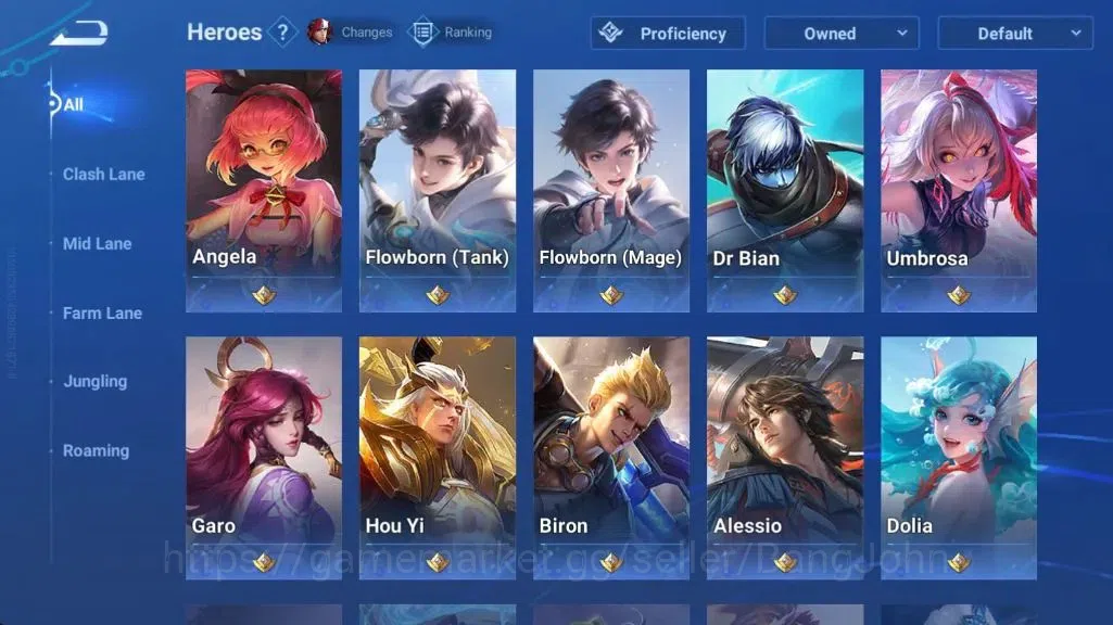 Honor of Kings Accounts Global | 16H 6S |Legend Angela, Rare LianPo, S1 Mu image 12