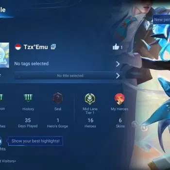 Honor of Kings Rare Skin Global | 16H 6S |Legend Angela, Rare LianPo, S1 Mu image 1