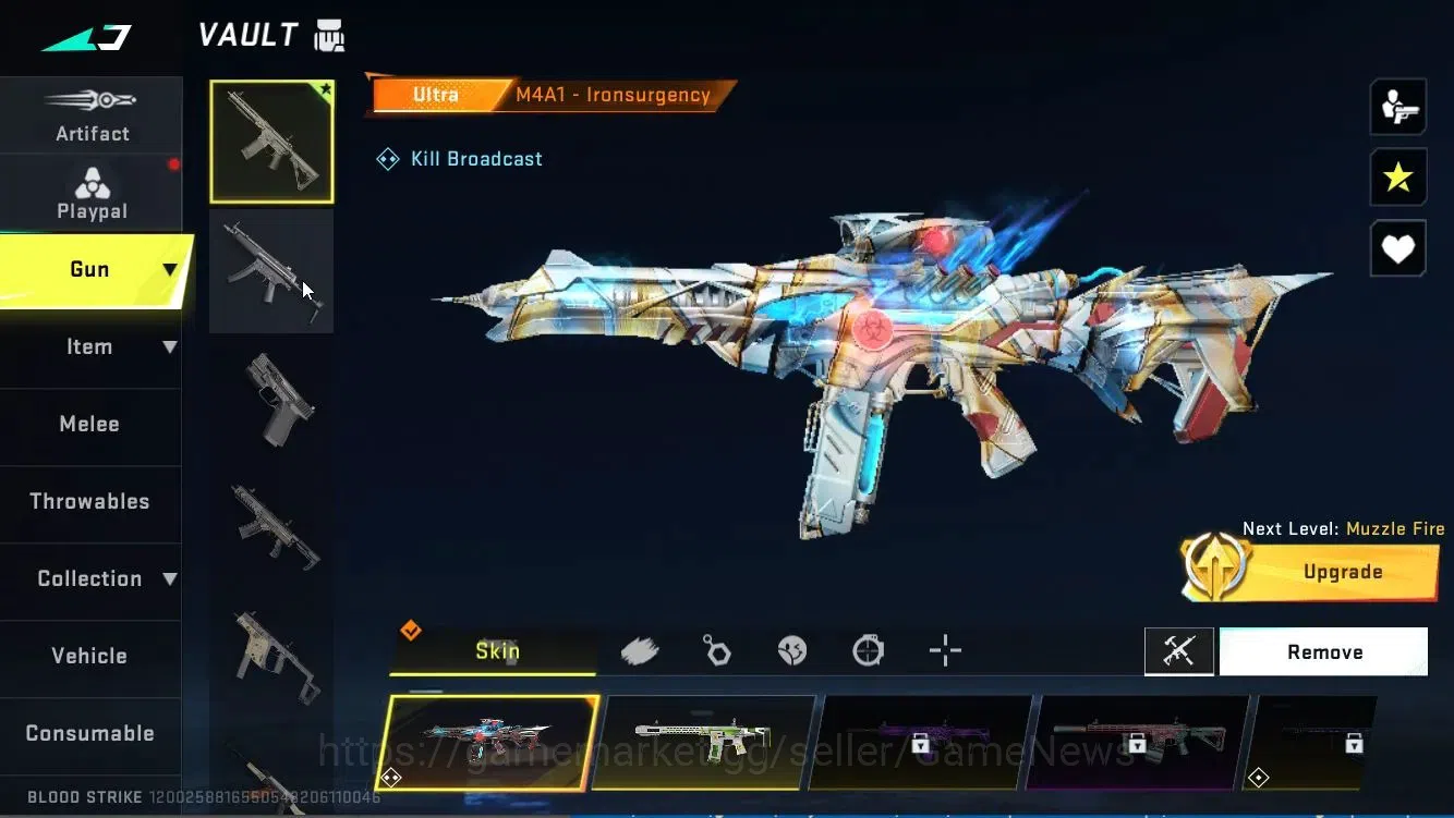Blood Strike Accounts ASIA|ULTRA [BLAST,VOLT,MCX,FAL,etc]|Collab EVA[SCA image 10