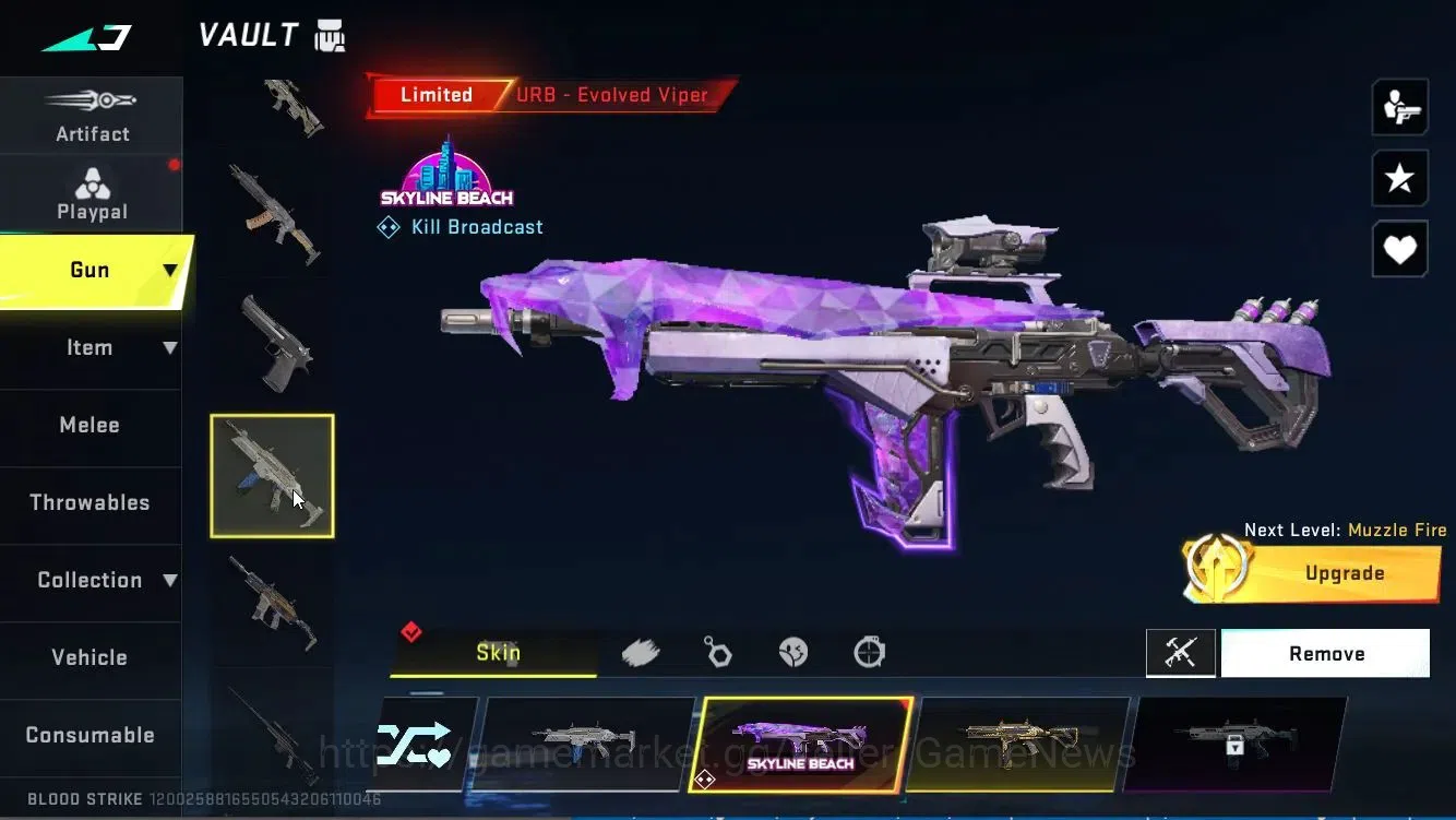 Blood Strike Accounts ASIA|ULTRA [BLAST,VOLT,MCX,FAL,etc]|Collab EVA[SCA image 12