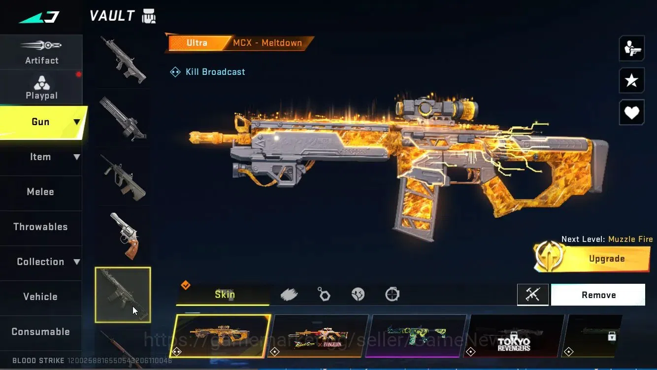 Blood Strike Accounts ASIA|ULTRA [BLAST,VOLT,MCX,FAL,etc]|Collab EVA[SCA image 15