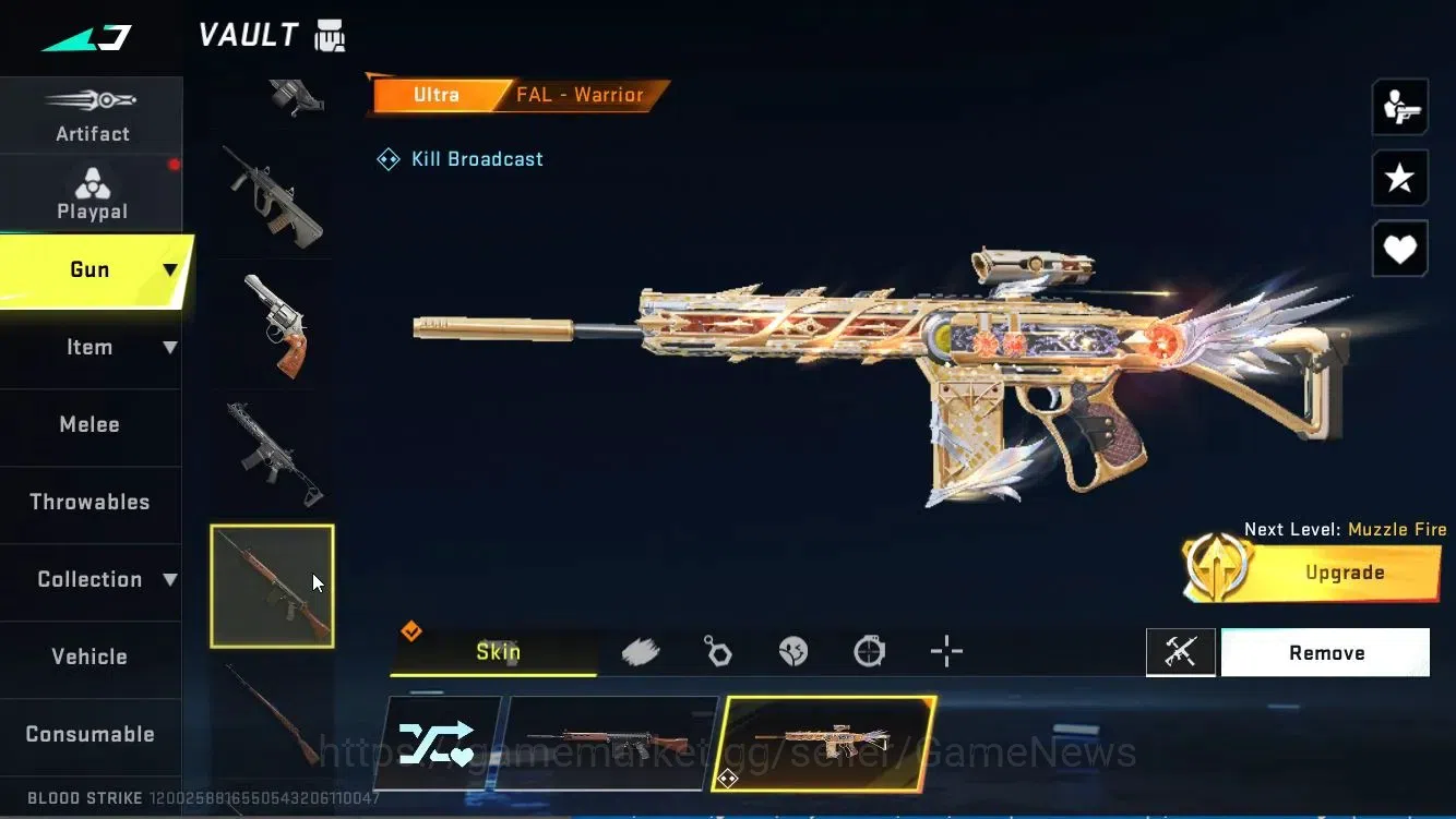Blood Strike Accounts ASIA|ULTRA [BLAST,VOLT,MCX,FAL,etc]|Collab EVA[SCA image 16