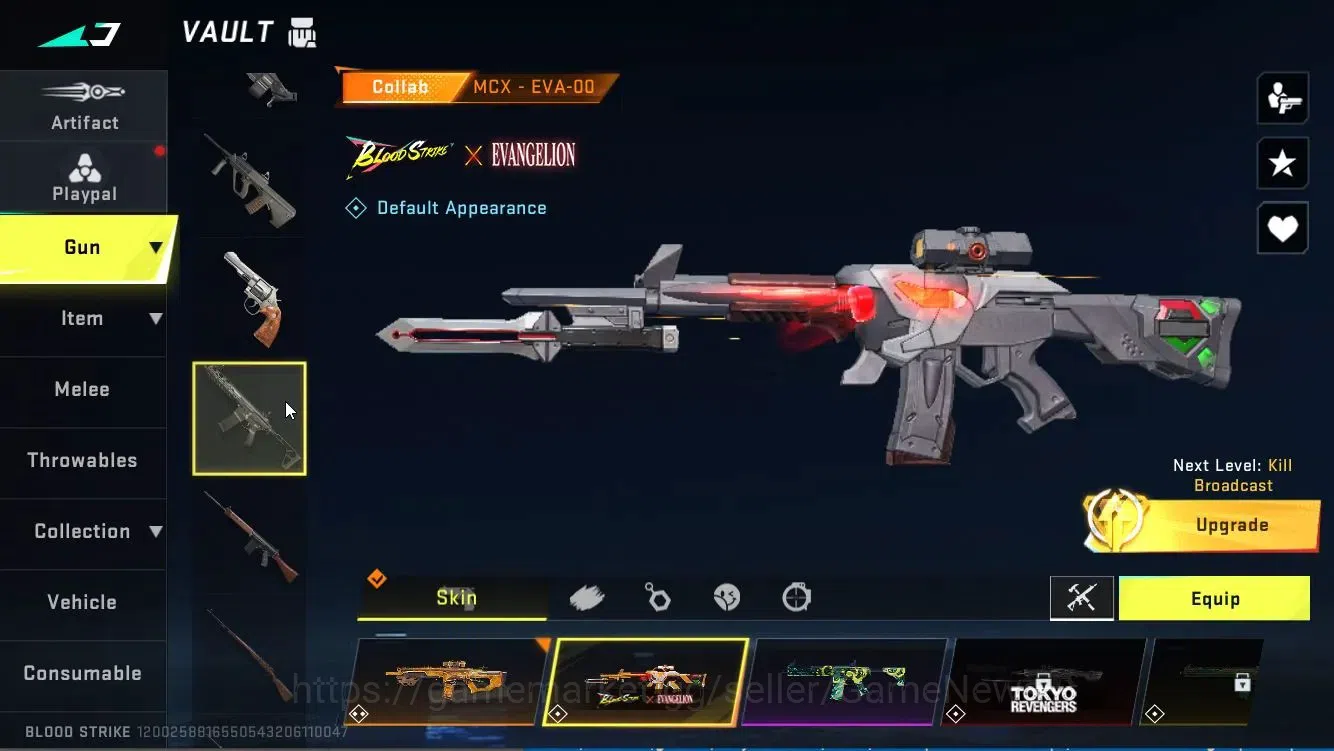 Blood Strike Accounts ASIA|ULTRA [BLAST,VOLT,MCX,FAL,etc]|Collab EVA[SCA image 17