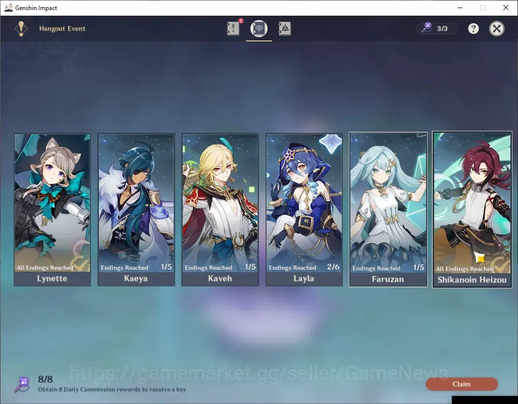 Genshin Impact Accounts Asia|AR 59|PremTeam MavuC1+Sign,Neuvil,Arlec|13Lim image 17