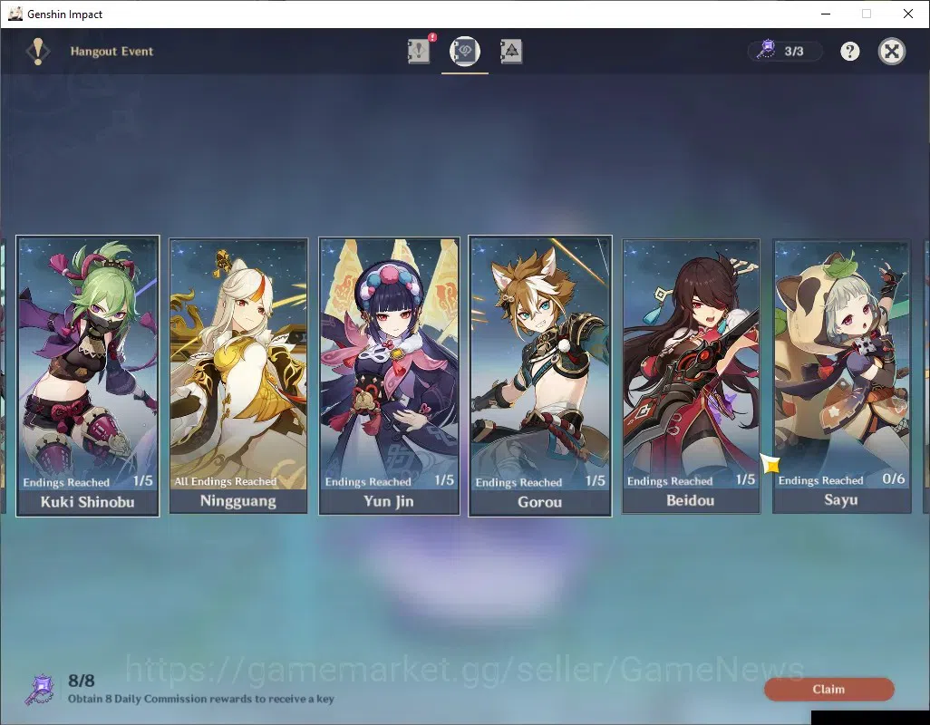 Genshin Impact Accounts Asia|AR 59|PremTeam MavuC1+Sign,Neuvil,Arlec|13Lim image 18