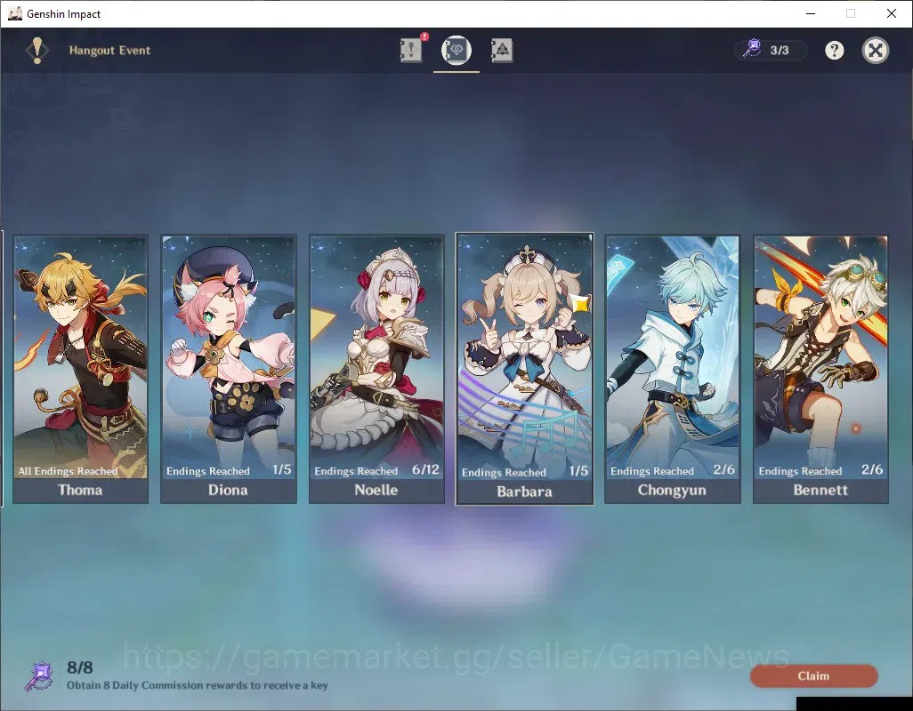 Genshin Impact Accounts Asia|AR 59|PremTeam MavuC1+Sign,Neuvil,Arlec|13Lim image 19