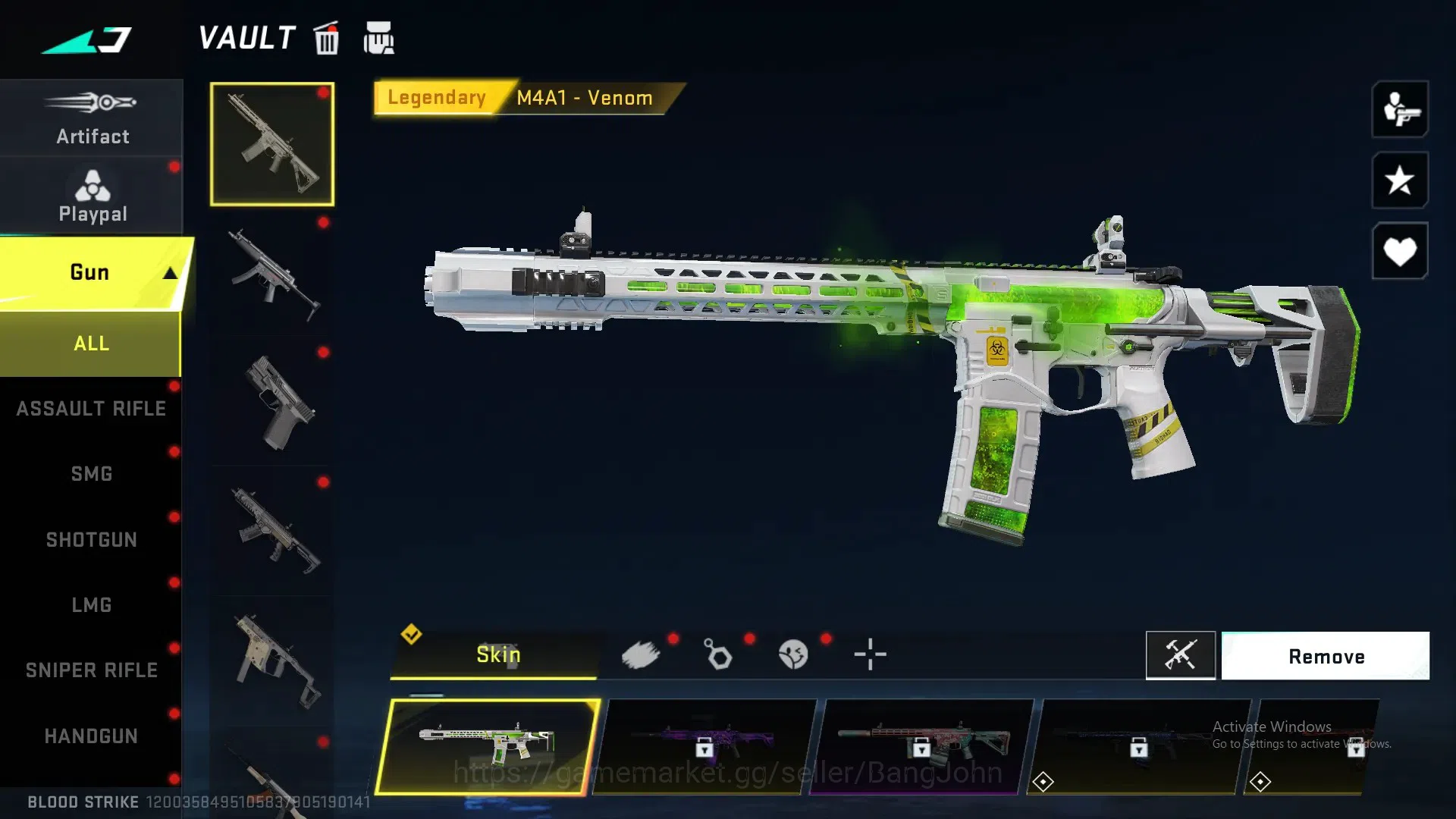 Blood Strike Accounts ASIA | Eternal: Desert Eagle|Collab EVA MCX|3 Lege image 4