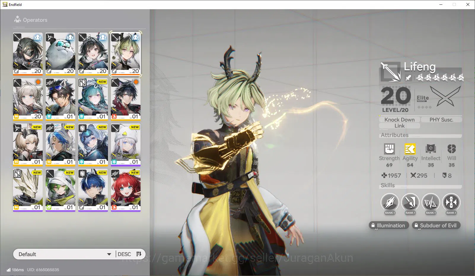 Arknights: Endfield Accounts Na/Eu LVL 8|10 HHPermit+1k Oroberly |Fresh Starter image 1