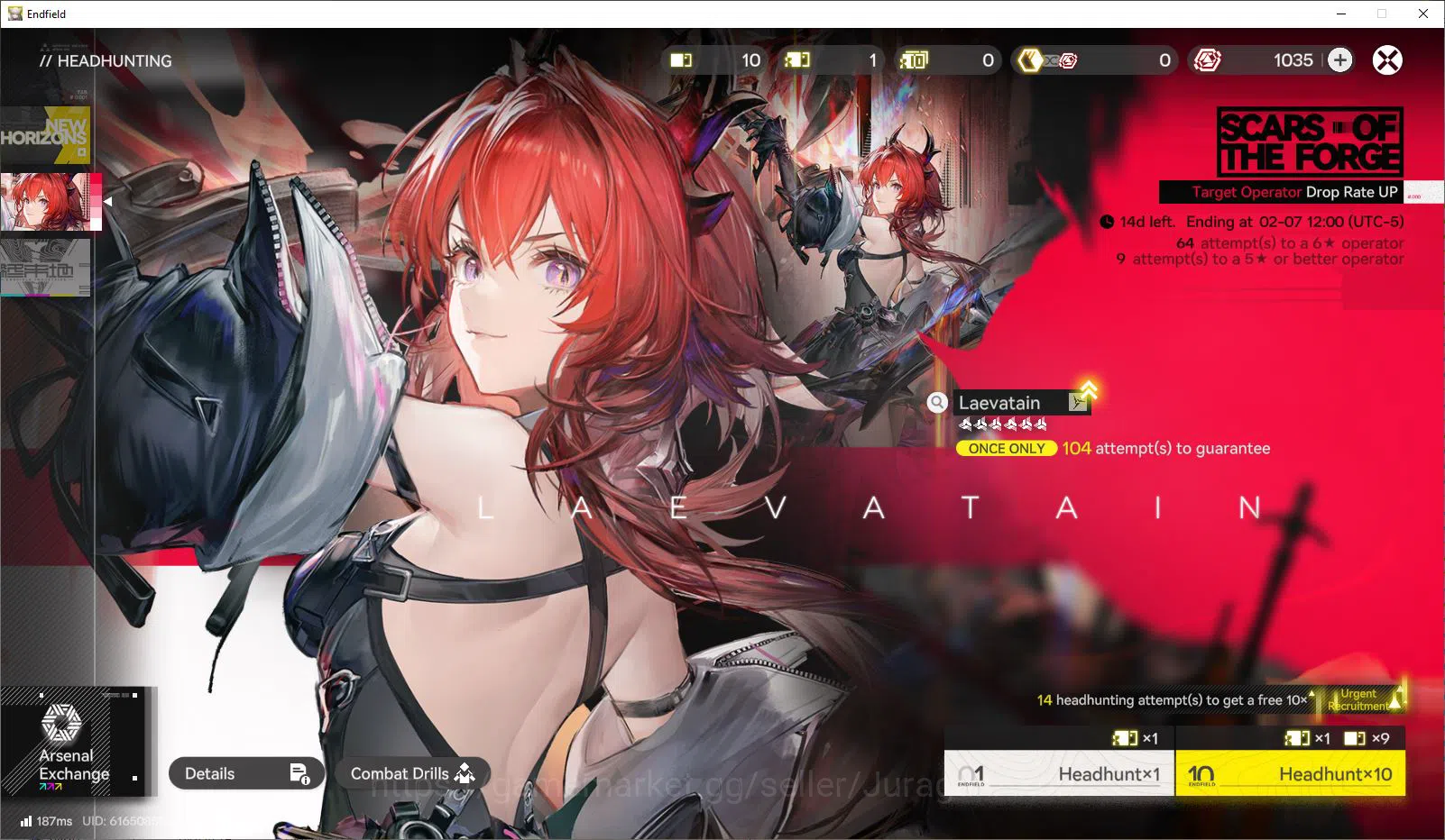Arknights: Endfield Accounts Na/Eu LVL 8|10 HHPermit+1k Oroberly |Fresh Starter + 1 Meta SSR (Lifeng) + 9 SR Character |Skip 5