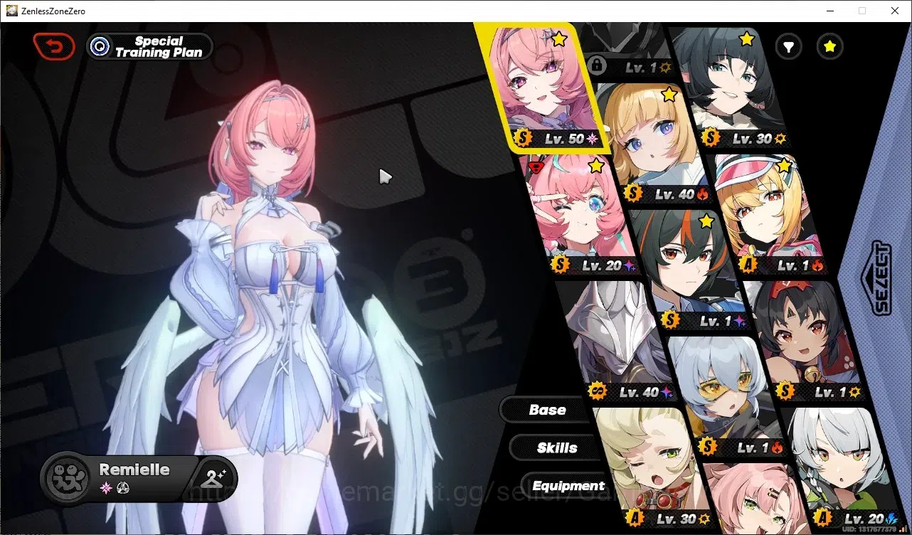 Zenless Zone Zero Accounts Others ASIA IK 44|S1 CH3|6 Limited| (Remielle,Jane Doe,Pyrois M2)+Sign Norma,Aria,Zhu Yuan |MC 1