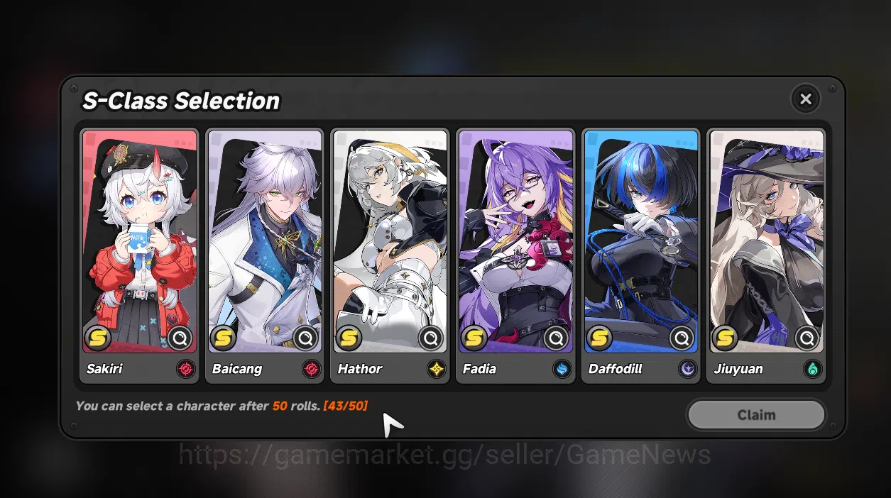 Neverness to Everness Accounts GLOBAL NA|HL 3| 1 SSR (Nanally)| 3 SR (Mint,AdlerA image 5