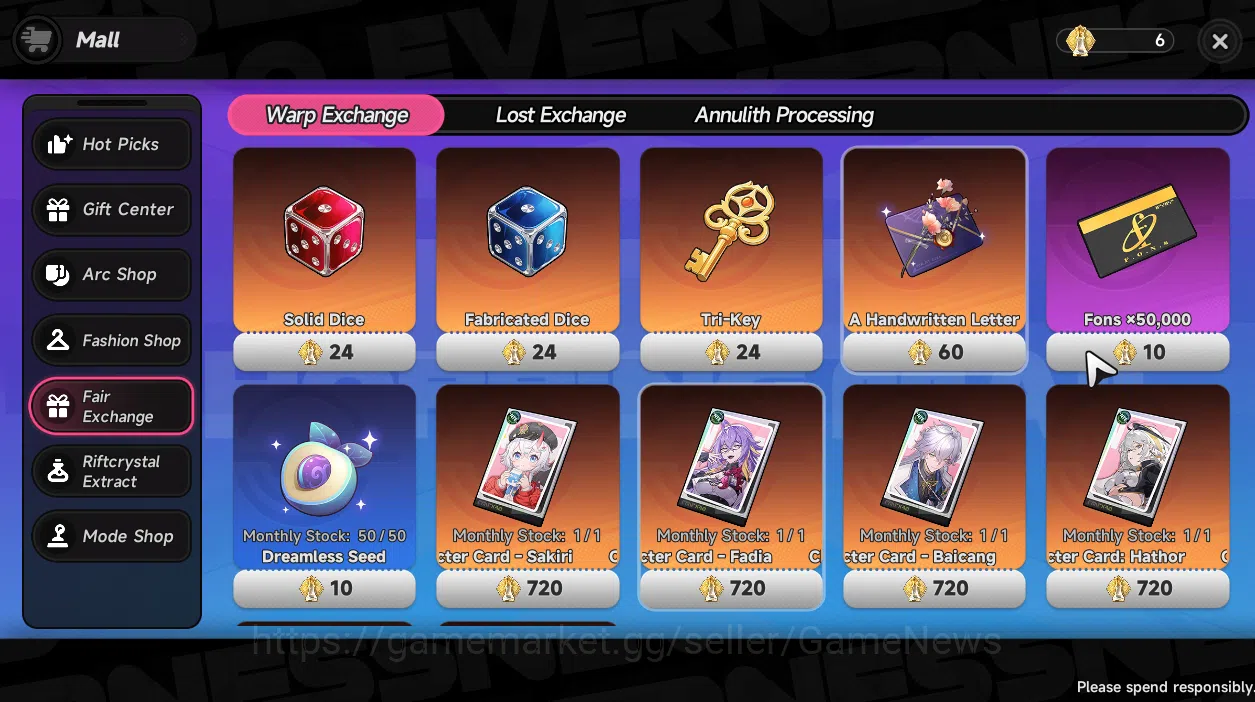 Neverness to Everness Accounts GLOBAL NA|HL 3| 1 SSR (Nanally)| 3 SR (Mint,AdlerA image 6