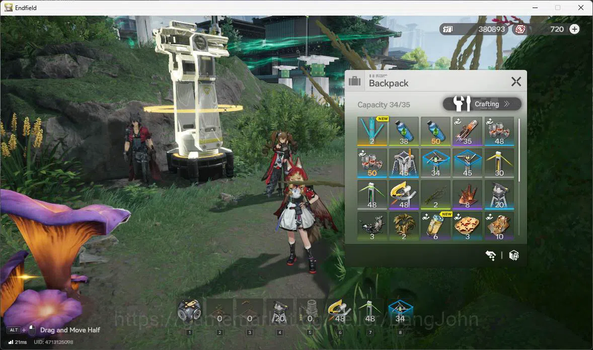 Arknights: Endfield Accounts ASIA|Mid-game Lv 60|3 limit+ 2 sign|Zhuang Fangyi( image 11