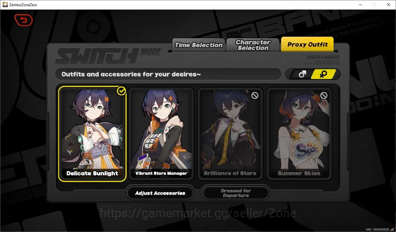 Zenless Zone Zero Accounts Others ASIA|IK 57|9Limit 3VH(Yixuan+Sign.M2,Miyabi+Sign,M3,YSG),Jufufu,Vivian 1
