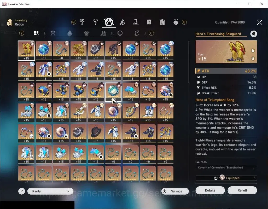 Honkai Star Rail Accounts Asia|TL 67|10 Limited|SW 999,Cerydra,Sparkle,Robin image 8