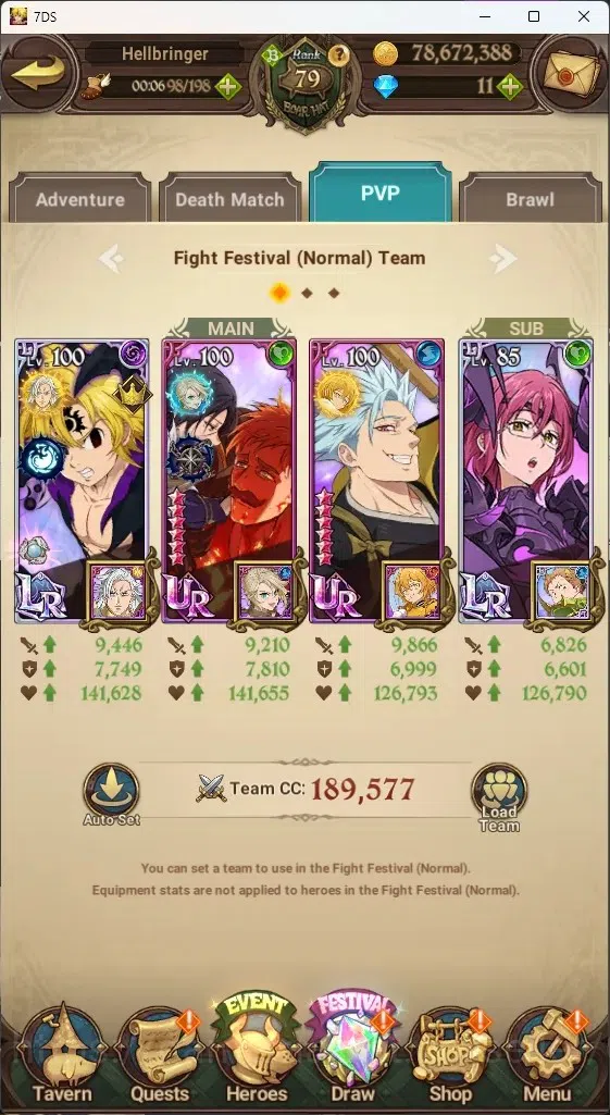 The Seven Deadly Sins: Grand Cross Accounts ASIA|4,1M CC|7 LR 12 UR|NMeli6/6,Cusack,ABan2/6,Li image 12
