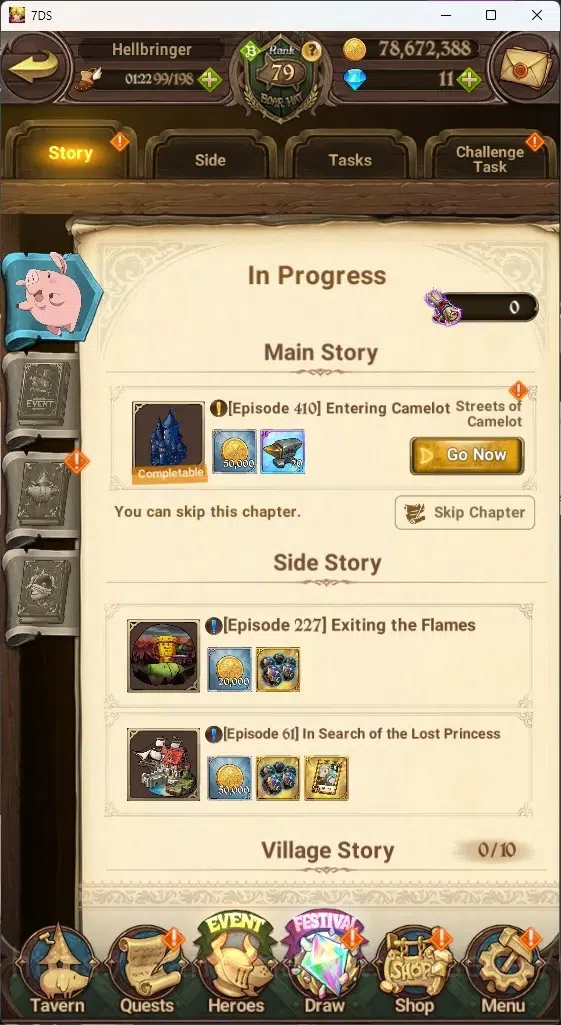 The Seven Deadly Sins: Grand Cross Accounts ASIA|4,1M CC|7 LR 12 UR|NMeli6/6,Cusack,ABan2/6,Li image 14