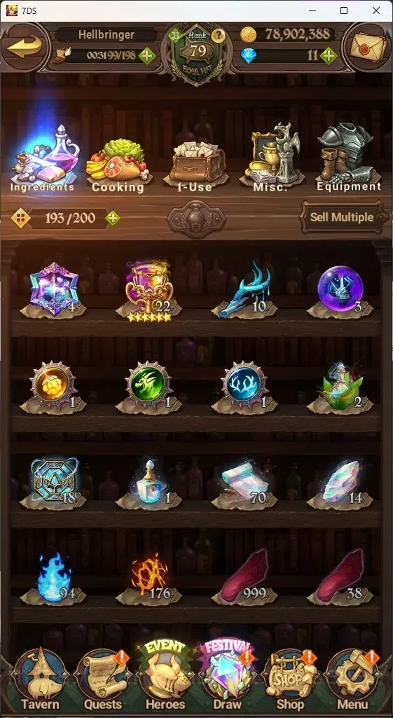 The Seven Deadly Sins: Grand Cross Accounts ASIA|4,1M CC|7 LR 12 UR|NMeli6/6,Cusack,ABan2/6,Li image 17