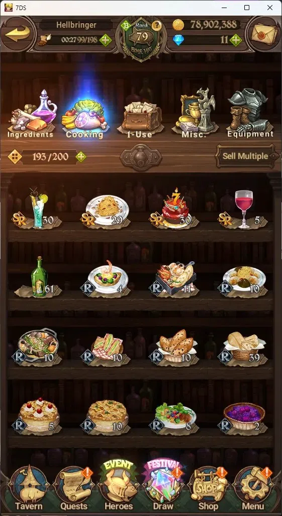 The Seven Deadly Sins: Grand Cross Accounts ASIA|4,1M CC|7 LR 12 UR|NMeli6/6,Cusack,ABan2/6,Li image 18