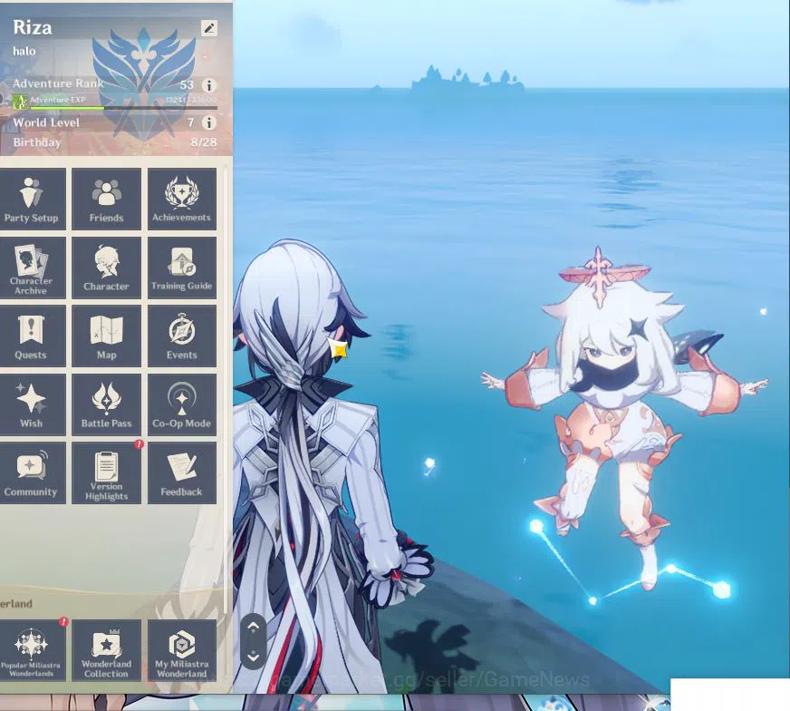 Genshin Impact Accounts ASIA| AR 53 |3 limited +2(*5Weapon)|Zibai,Arlecchi image 1