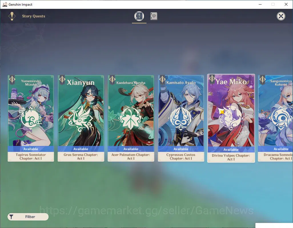 Genshin Impact Accounts ASIA| AR 53 |3 limited +2(*5Weapon)|Zibai,Arlecchi image 10
