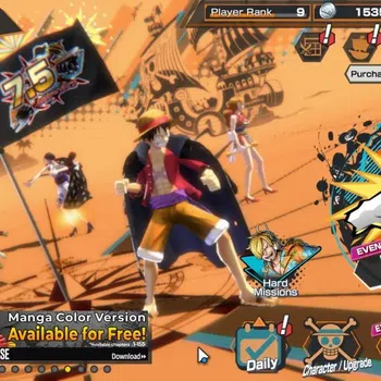 One Piece Bounty Rush Accounts High-End Global|2 EX|The Wings Zoro & Sanji,King of the Pirates Gol D. Roger|Rank 9|Log