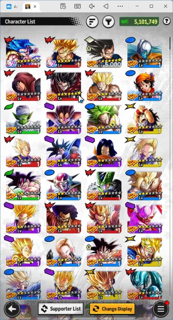 Dragon Ball Legends Accounts Global | Lvl 154|5.1M Total Power|17K CC|2 UL|UL S image 12