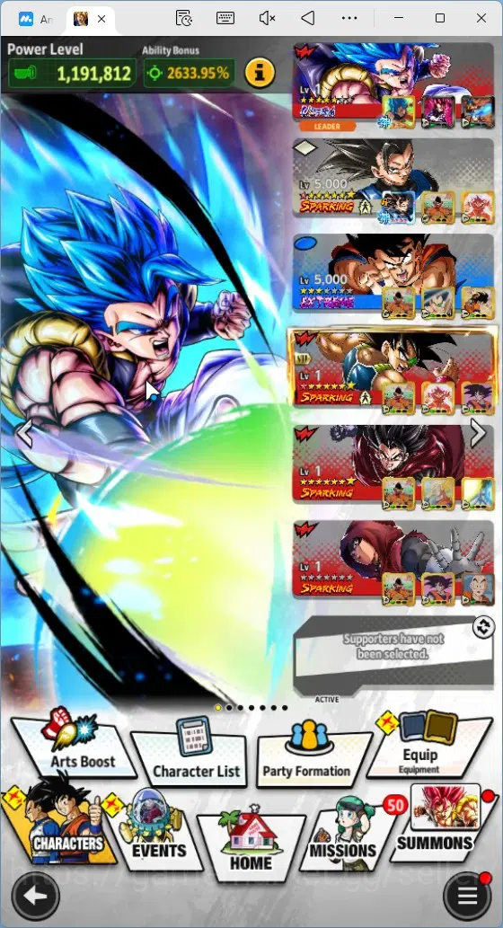 Dragon Ball Legends Accounts Global | Lvl 154|5.1M Total Power|17K CC|2 UL|UL S image 13