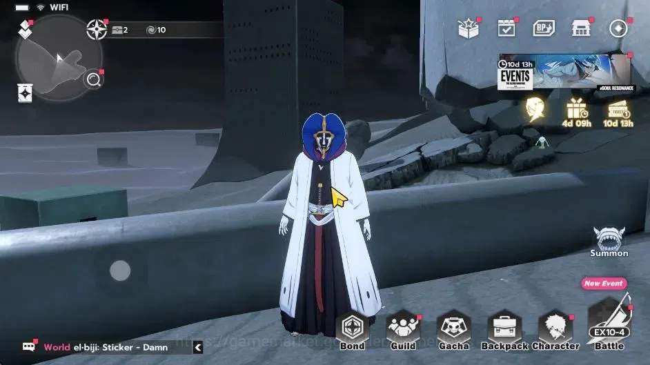 BLEACH: Soul Resonance Accounts NuverseSEA|LV 73|14 SSR [AizenB1,SoiFonB1,Gin,Ichi image 2