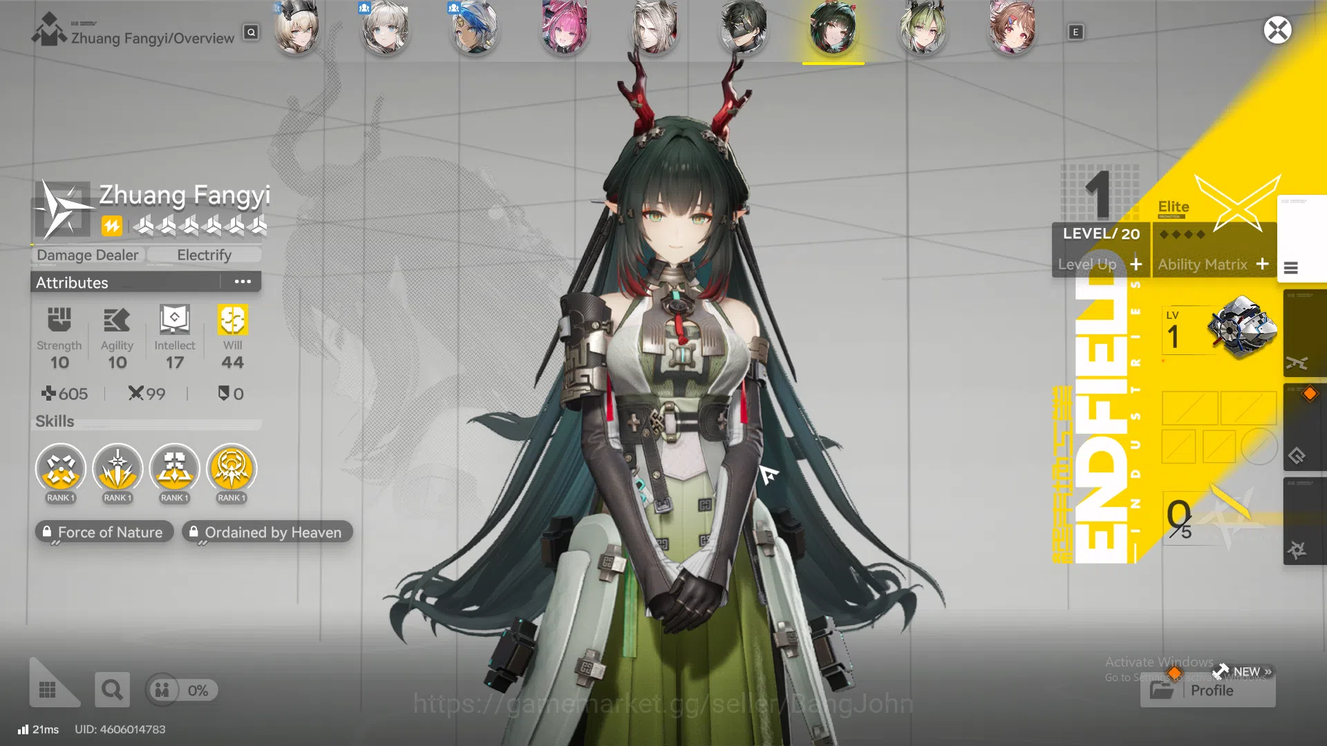 Arknights: Endfield Accounts ASIA|3LIMIT+1Sign|Gilberta Sign,Yvonne,Fangyi,Pogr image 2