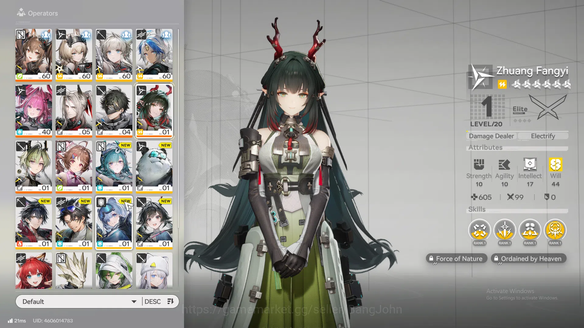 Arknights: Endfield Accounts ASIA|3LIMIT+1Sign|Gilberta Sign,Yvonne,Fangyi,Pogr image 3