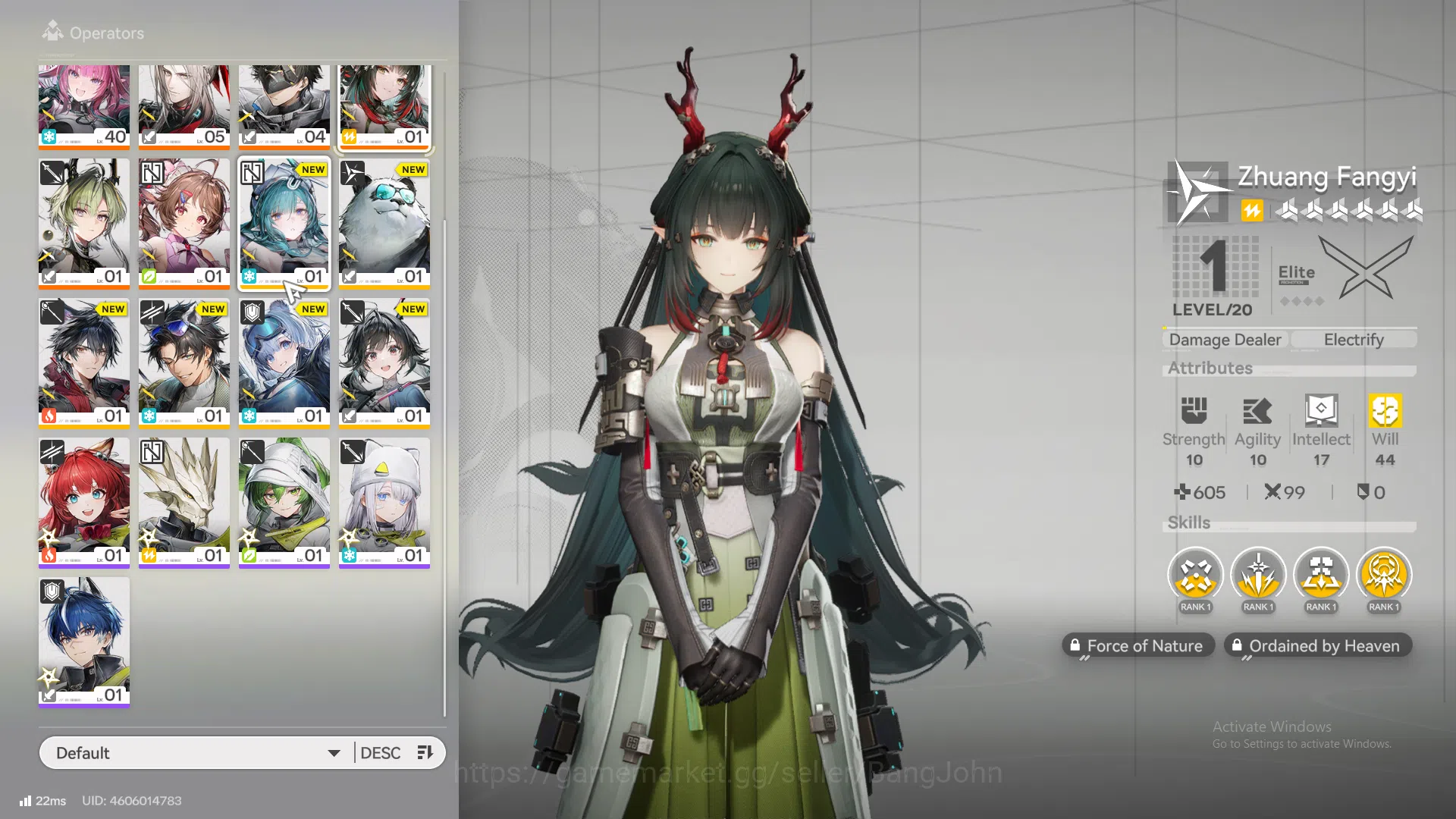 Arknights: Endfield Accounts ASIA|3LIMIT+1Sign|Gilberta Sign,Yvonne,Fangyi,Pogr image 4