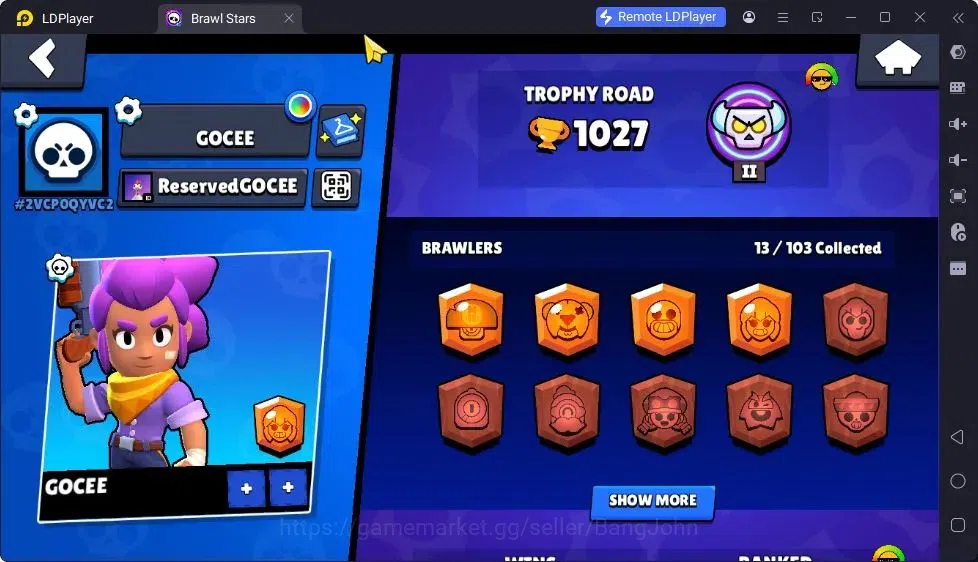 Brawl Stars Accounts Android | 1027 Thropy|13 Brawler|100 Bling|40 Gems image 9