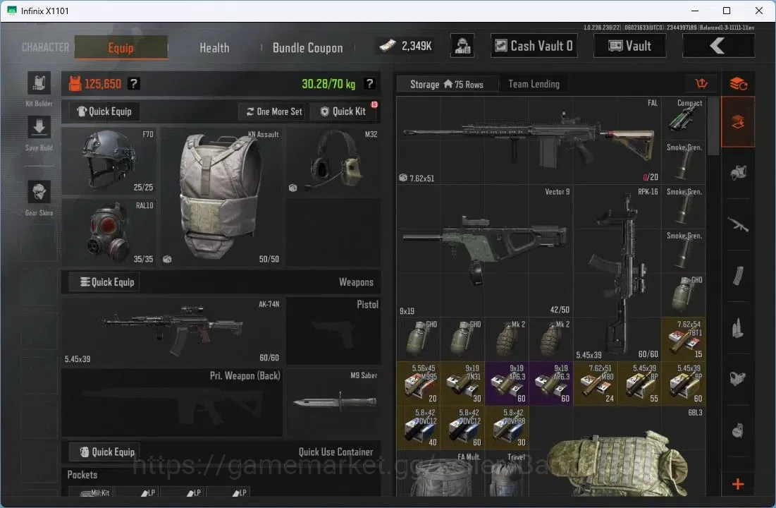 Arena Breakout Accounts Mobile | LV 30 | SV 5.1 M | CV 2.349 M | AKM, LP M image 2