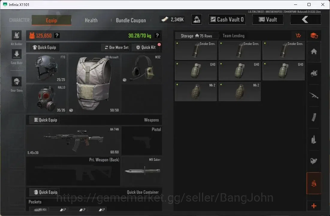 Arena Breakout Accounts Mobile | LV 30 | SV 5.1 M | CV 2.349 M | AKM, LP M image 7