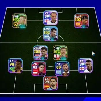 eFootball Accounts Legends & Iconic Players Android|Epic Marco Reus,Steven Gerrard|Show Time Mateo Kovacic,Lamine