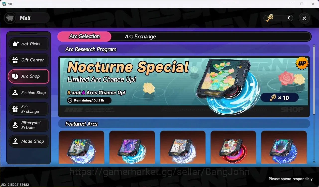 Neverness to Everness Accounts SEA | Lv 3 | 2 S-Class (Lacrimosa+Sign, Hotori) + image 8