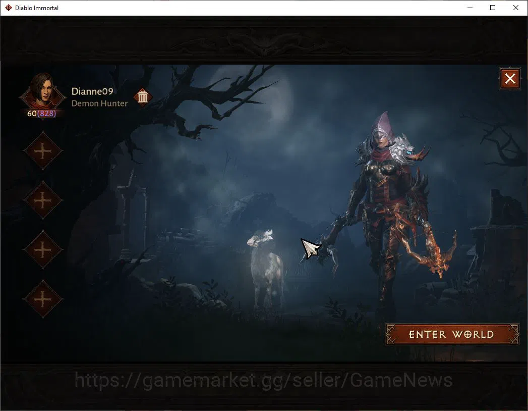 Diablo Immortal High-End SEA - Agronix|Change Server ON|Lv60(828)|Demon Hun image 1