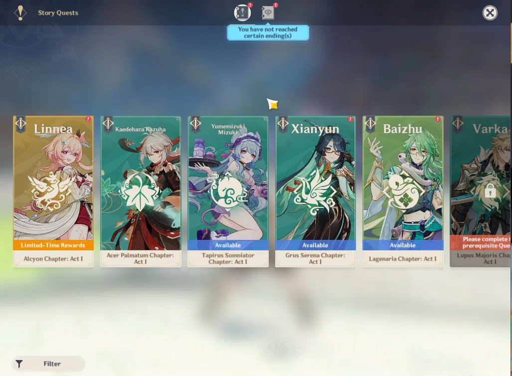 Genshin Impact Accounts End Game ASIA|AR 55|PremTeam Varka|6Limited 13