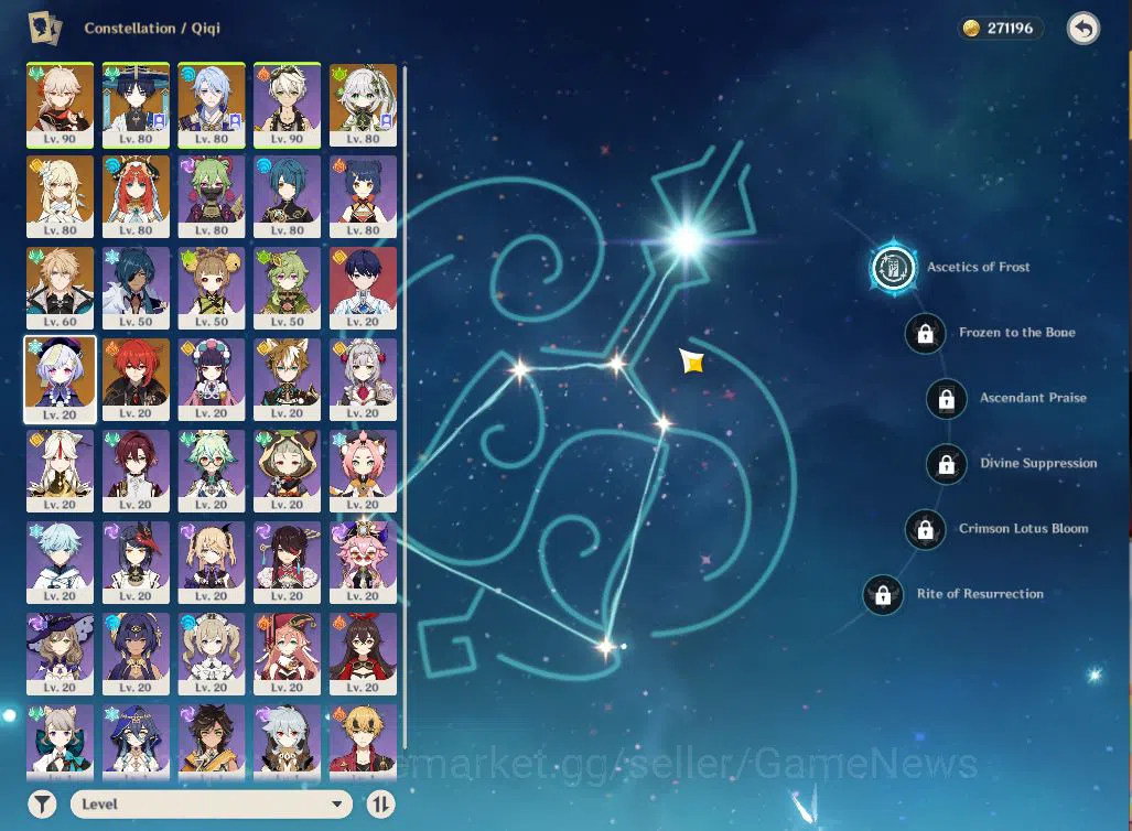 Genshin Impact Accounts End Game ASIA|AR 55|PremTeam Varka|6Limited 3