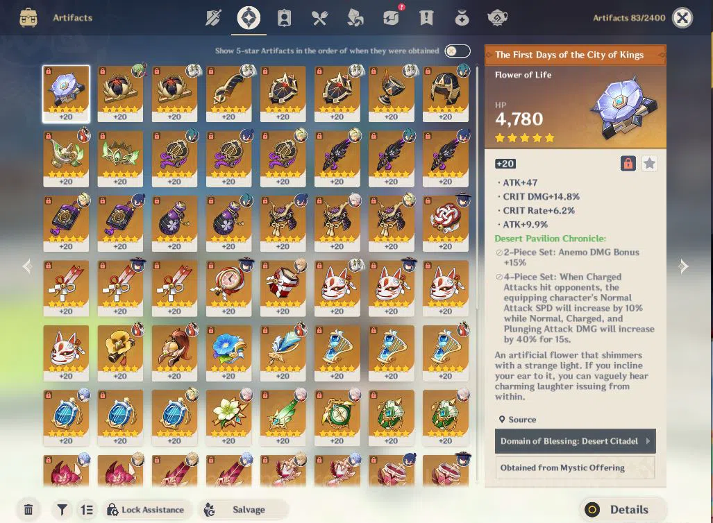 Genshin Impact Accounts End Game ASIA|AR 55|PremTeam Varka|6Limited 7