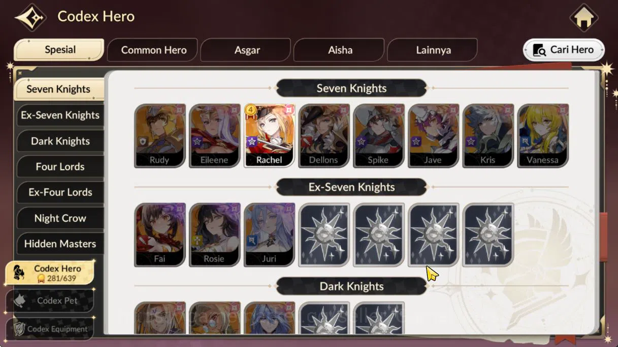 Seven Knights Re:Birth Accounts [Re:BIRTH] Global |6 Legendary|3 Special (Teo, Ace image 7